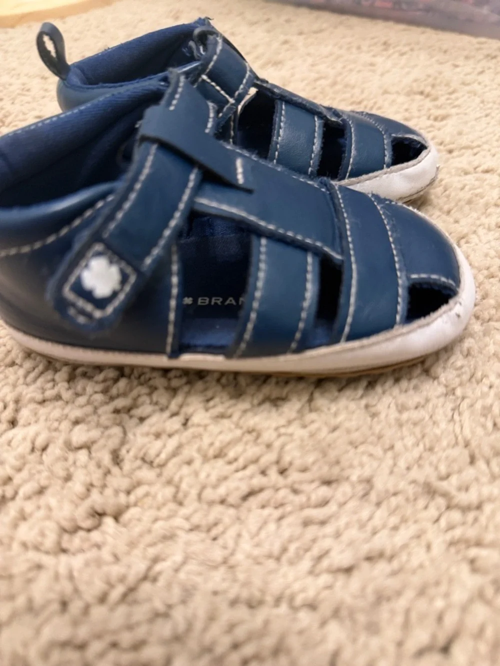 Toddler Navy Blue Sandal Sneakers - Kids Shoes